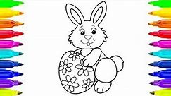 Coloring Pages Easter Bunny Coloring Book For Kids