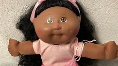 Cabbage Patch Kid Girl African American Black Curly Cornsilk Hair Brown Eyes WCT-61K 2016 Collectibles Collectors Doll Gifts for Girls Moms - Etsy Norway