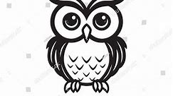 Wise Owl Logo Vector Illustration Wise Stock Vector (Royalty Free) 2404047251 | Shutterstock