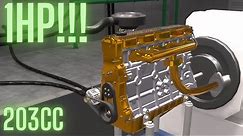 THE LOUD 1 Horse ENGINE - Automation the car company tycoon game