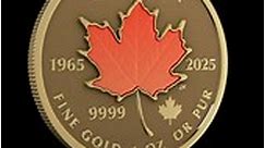 Did you know? Canada’s red-and-white maple leaf flag was first raised on Parliament Hill at the stroke of noon on February 15, 1965. That date—February 15—was officially proclaimed National Flag of Canada Day in 1996. The four coins in this fractional set are all double dated to commemorate the 60th anniversary of Canada’s maple leaf flag (“1965 2025”). Learn more at the New Releases link in our bio. | Royal Canadian Mint / Monnaie royale canadienne