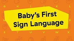 Baby's First Sign Language