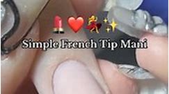 Simple way to create a French tip manicure! 💅✨ 🎥 @mumber_one_nail - #nailart #naillooks #nails #nailgram #nailinspo #nailsathome #nailtrends #naildesign #nailartist #diynails #nailhack #easynails #nailvideo #nailtutorial #dippowder #dippowderdesign #dipnails #dippowdernails #trendynails #nailsoftheday #nailtech #nailtutorials #nailboo #nailsofinstagram #nailsalon #DIYnails #dippowdermanicure #dipkit #gelpolish #summernails | Nailboo