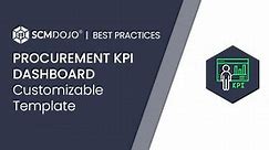 Procurement KPIs Excel Template