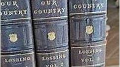 Check out this old book set on American history!!