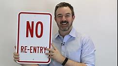 "No Credit - Please Don't Ask" Sign by SmartSign | 12" x 18" Aluminum