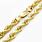 14K Yellow Gold Rope Chain