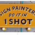 1 Shot Sign Paint