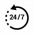 24/7 Availabilty Icon