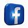 3D Facebook Logo Transparent