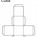 3D Shapes Cuboid Net