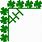 4-H Clover Border Clip Art