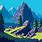 8-Bit Landscape