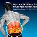 Muscle Spasms in Lower Right Side of Back