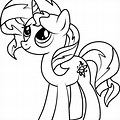 My Little Pony Sunset Shimmer Coloring Pages