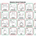 Makaton Advent Calendar