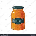 Mango Chutney Jar Cartoon