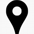 Map Icon Black and White Logo