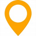 Map Marker Icon Yellow PNG