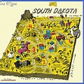 Map of South Dakota Attractions