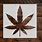 Marijuana Leaf Stencil