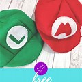 Mario Hat Template Plush