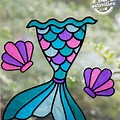 Mermaid Tail Printable Craft