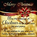 Merry Christmas Best Wishes Quotes