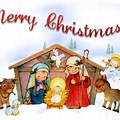 Merry Christmas Nativity Clip Art