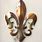 Metal Fleur De Lis Wall Decor