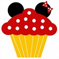 Mickey Mouse Cupcake Clip Art