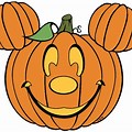 Mickey Mouse Pumpkin Clip Art