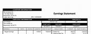 Microsoft Office Pay Stub Template