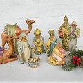 Mid Century Modern Nativity Set