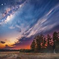 Milky Way Night Sky Desktop Wallpaper