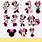 Minnie Mouse Clip Art SVG