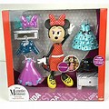 Minnie Mouse Figurine Pink Dress