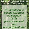 Mindfulness Quotes for Teachers