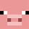 Minecraft 2D Pig Face