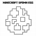 Minecraft Dragon Egg Colouring