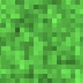 Minecraft Green Pixel Background