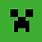 Minecraft Logo Creeper Head