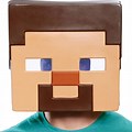 Minecraft Steve Mask Front of Head