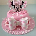 Mini Mouse 1st Birthday Cake