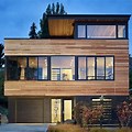 Minimalist Wood House Exterior