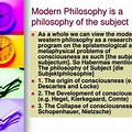 Modern School of Philosophy PPT