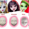 Monster High Face Molds