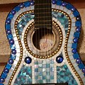 Mosaic Guitar Art