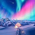 Most Beautiful Northern Lights Desktop Wallpaper