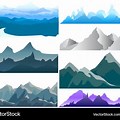 Mountain Graphic Design Royalty Free